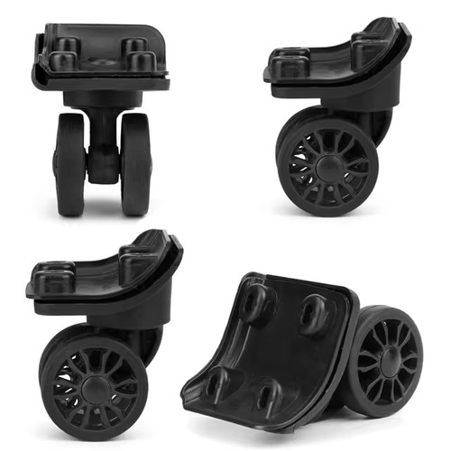 Pair luggage wheels - 2, suitcase