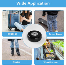 50X18Mm Luggage Wheels Set