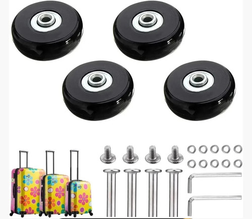 50x18mm luggage wheels - 50x18mm,