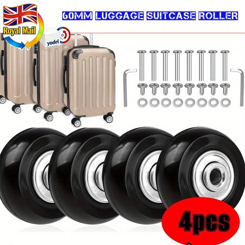 4pcs 60mm luggage wheels - 4pcs,