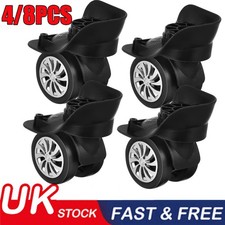 4X Luggage Wheel Suitcase