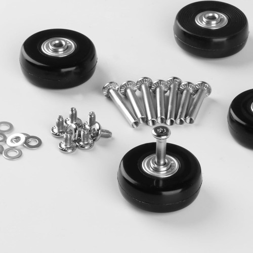 50x18mm luggage wheels set - 50x18mm,