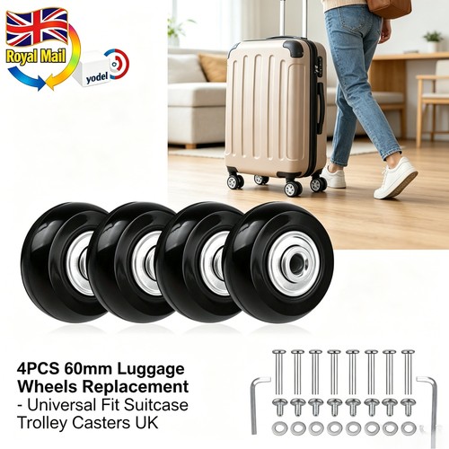 4pcs 60mm luggage wheels - luggage,