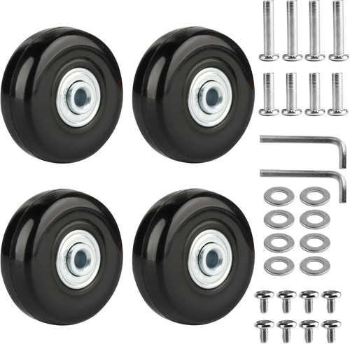 50x18mm luggage wheels - wheels, set