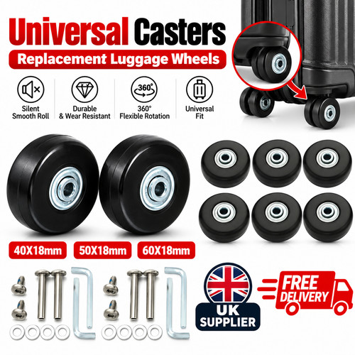 50x18mm luggage wheels set - luggage,