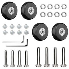 50X18Mm Luggage Wheels Set